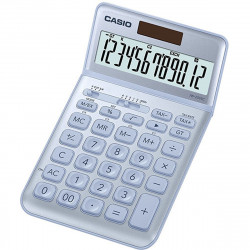 calcolatrice casio jw-200sc-bu azzurro plastica