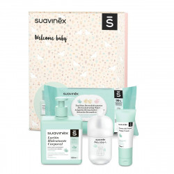 gift set for babies suavinex pink 4 pieces