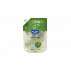 2-in-1 gel and shampoo mustela refill 400 ml