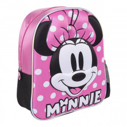 3D School Bag Minnie Mouse Pink 25 x 31 x 10 cm