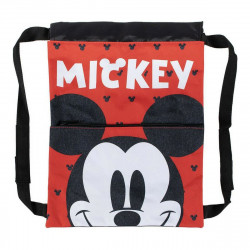 sac à dos enfant mickey mouse rouge 27 x 33 x 1 cm