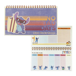 Weekly Planner Disney Stitch Paper (35 x 16,7 x 1 cm)