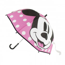 guarda-chuva minnie mouse cor de rosa 78 cm