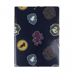 Folder Harry Potter A4 Blue (24 x 34 x 4 cm)