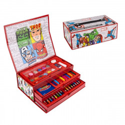 Painting set Marvel Briefcase Red
