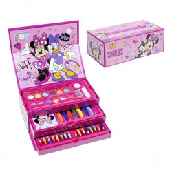 Painting set Minnie Mouse Briefcase Pink