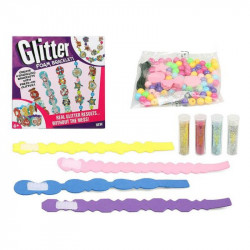 craft set glitter foam bracelets 119916