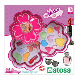 kit de maquillage pour enfant fleur rose