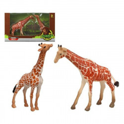 set animali selvaggi giraffa 2 pcs