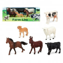 figurines d animaux farm 23 x 20 cm 30 pcs