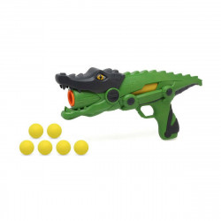 pistola lança-bolas crocodile