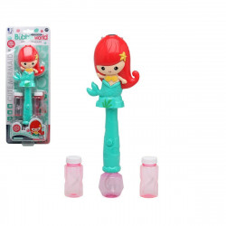 bubble blowing game mermaid 42 x 15 cm