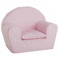 fauteuil pour enfant 42073 rose acrylique 44 x 34 x 53 cm