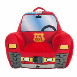 fauteuil pour enfant camion de pompiers 52 x 48 x 51 cm rouge acrylique 52 x 48 x 51 cm