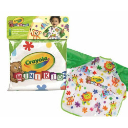 apron for colouring crayola adjustable washable with sleeves 20 x 1 x 22 5
