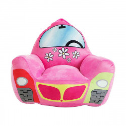 fauteuil pour enfant voiture rose 52 x 48 x 51 cm
