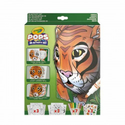 pictures to colour in crayola 3d color pops jungle