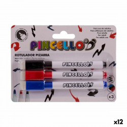 set of felt tip pens multicolour whiteboard 12 units