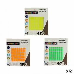 adhesive labels rectangular 12 x 18 mm 12 units