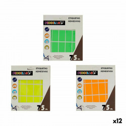 adhesive labels rectangular 25 x 45 mm 12 units