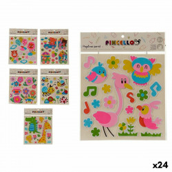 stickers multicolour 32 x 1 x 38 cm 24 units