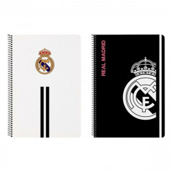 book of rings real madrid c.f. m066 black white a4