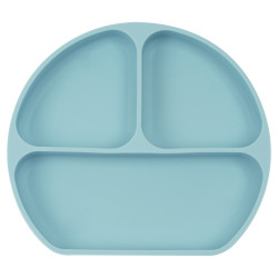 piatto safta bear silicone ventosa azzurro chiaro 20 5 x 2 5 x 18 cm