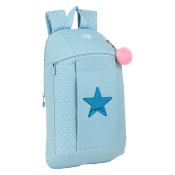 casual backpack star glow lab star light blue 22 x 39 x 10 cm