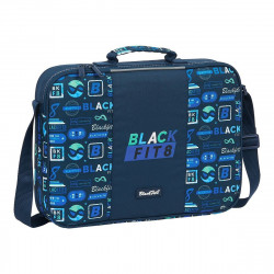 school satchel blackfit8 m385a navy blue 38 x 28 x 6 cm