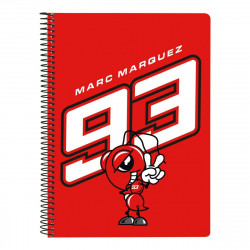 book of rings marc marquez red black a5