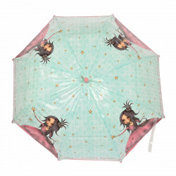umbrella santoro estella pink light green 70 cm