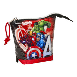 Pencil Holder Case The Avengers Infinity Red Black (8 x 19 x 6 cm)