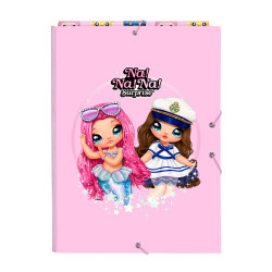 folder na!na!na! surprise sparkles pink a4 26 x 33.5 x 2.5 cm