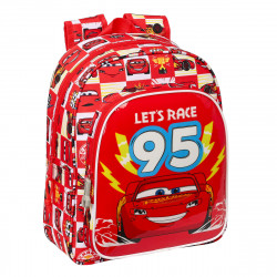 child bag cars let s race red white 27 x 33 x 10 cm