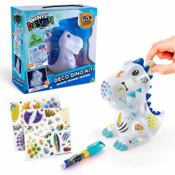 gioco fai-da-te canal toys dinosaur deco diy set di adesivi