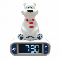 alarm clock lexibook polar bear 3d with sound