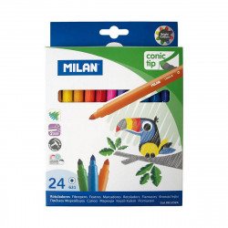 pennarelli milan 24 maxi multicolore