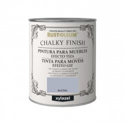 peinture bruguer rust-oleum chalky finish 5397549 meubles bleu ciel 750 ml