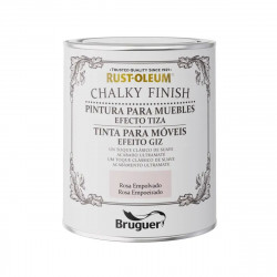 peinture bruguer rust-oleum chalky finish 5733891 meubles dusty pink 750 ml