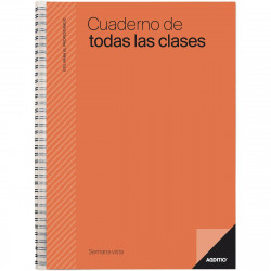Diary Additio Notebook Teaching 22,5 x 31 cm Multicolour A4