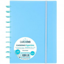 notebook carchivo blue a4