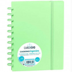 notebook carchivo ingeniox light green a4