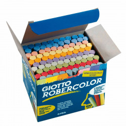 chalks giotto robercolor multicolour 100 pieces dust-resistant 100 pieces