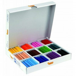 ceras de cores jovi jovicolor 300 unidades caixa multicolor