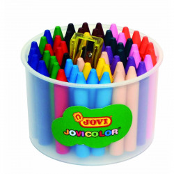coloured crayons jovi jovicolor multicolour