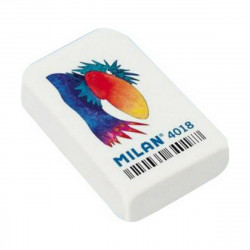 Eraser Milan 4018 White (18 Units)