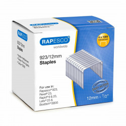 staples rapesco 4000 units 923 12