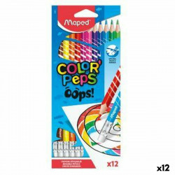 colouring pencils maped color peps multicolour 12 pieces 12 units