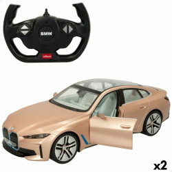 Remote-Controlled Car BMW i4 Concept 1:14 Golden (2 Units)