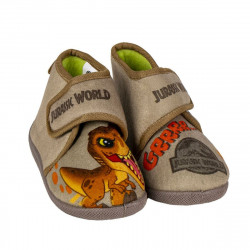 House Slippers Jurassic Park Brown